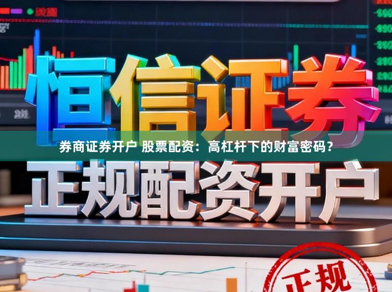 券商证券开户 股票配资：高杠杆下的财富密码？