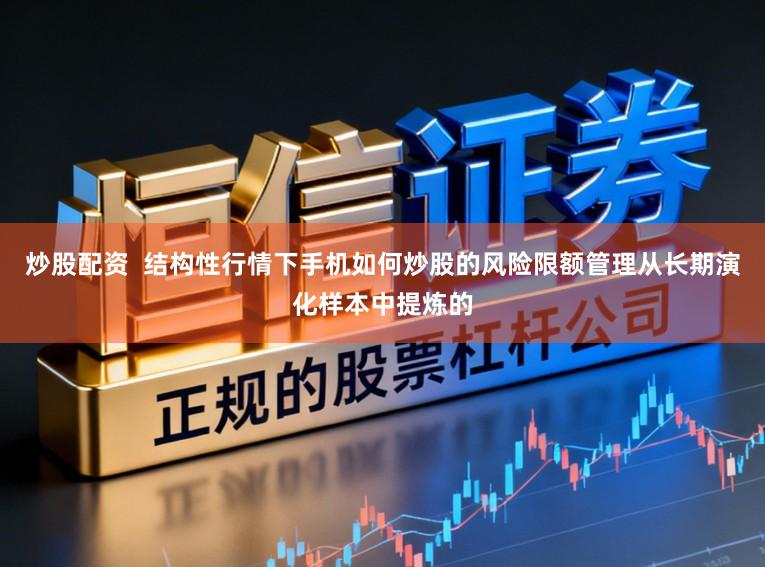 炒股配资  结构性行情下手机如何炒股的风险限额管理从长期演化样本中提炼的