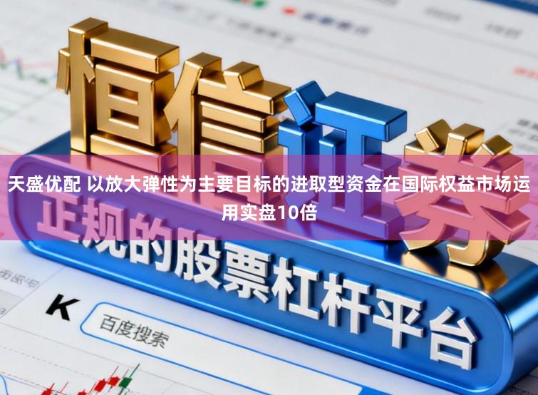 天盛优配 以放大弹性为主要目标的进取型资金在国际权益市场运用实盘10倍
