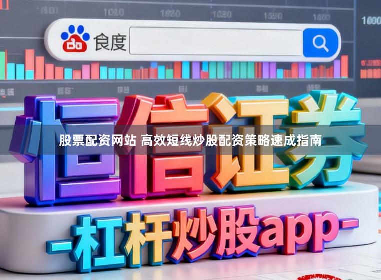 股票配资网站 高效短线炒股配资策略速成指南
